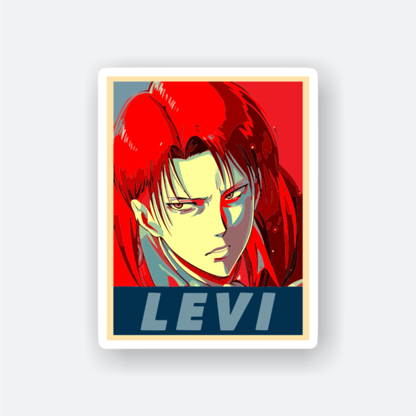 levi poster sticker
