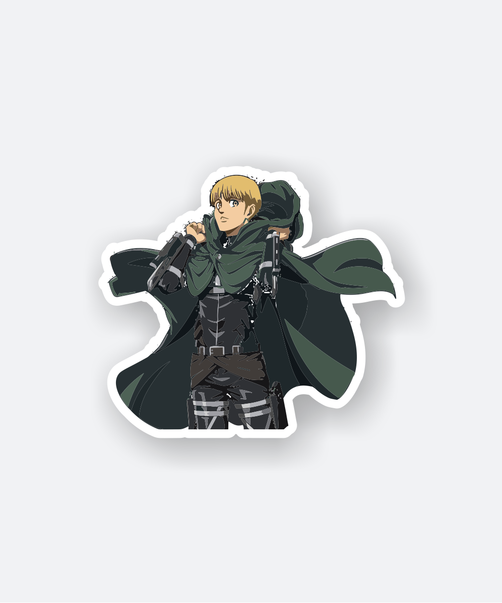 armin anime sticker