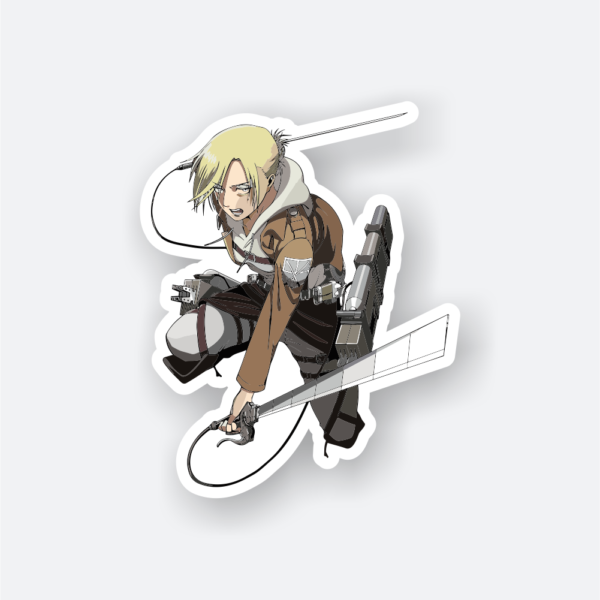 annie battle mode sticker