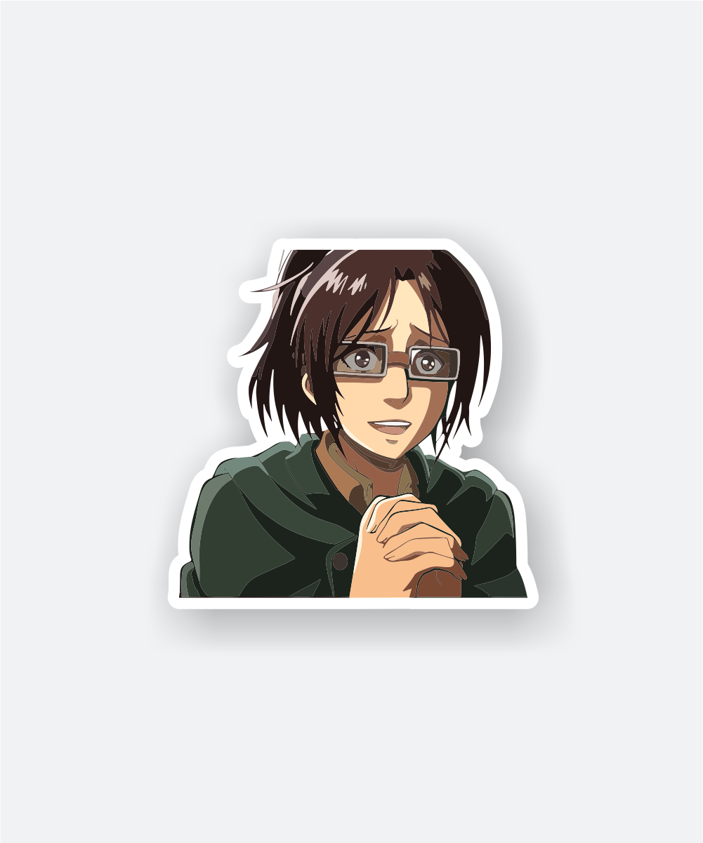 hange kawaii sticker
