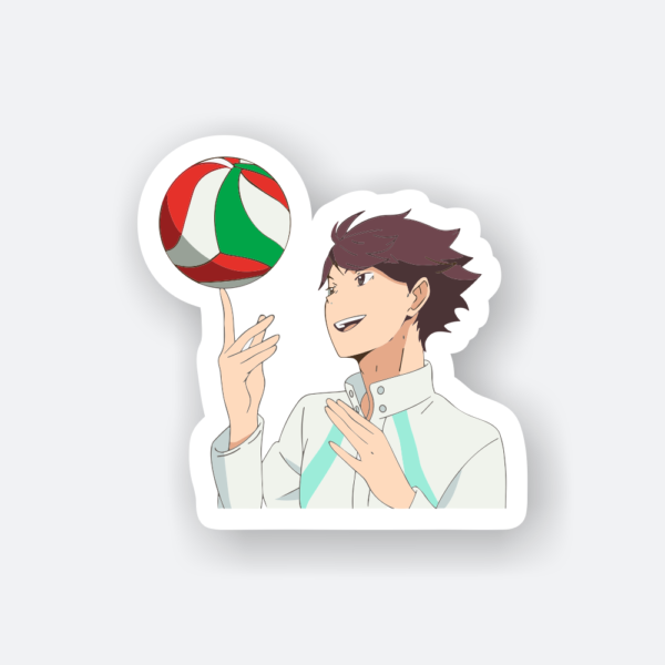 toru oikawa anime sticker