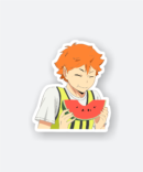 hungry shoyo hinata haikyuu sticker