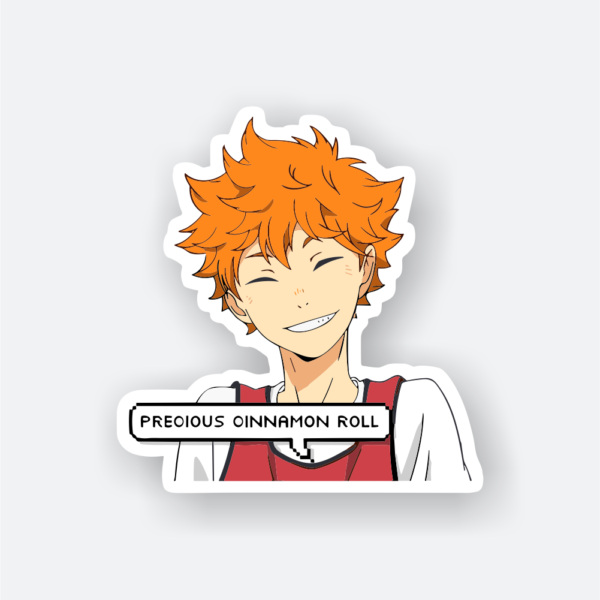 shoyo hinata anime sticker
