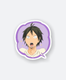 haikyuu tadashi yamaguchi sticker