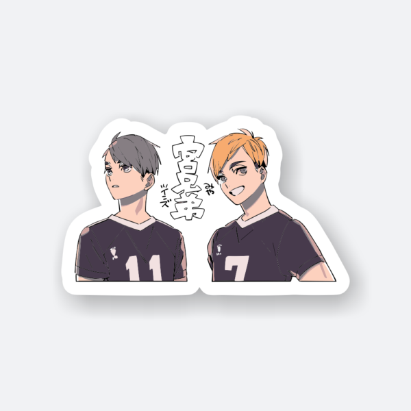 miya atsumu and osamu sticker