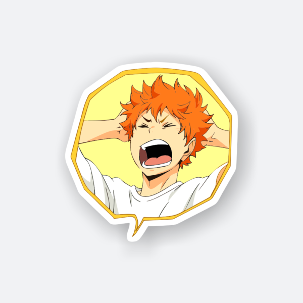 haikyuu shoyo hinata sticker