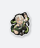 demon slayer sanemi shinazugawa sticker