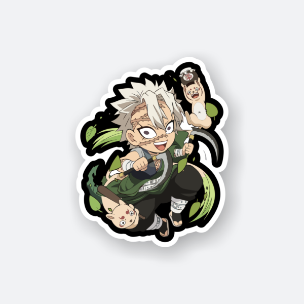 demon slayer sanemi shinazugawa sticker