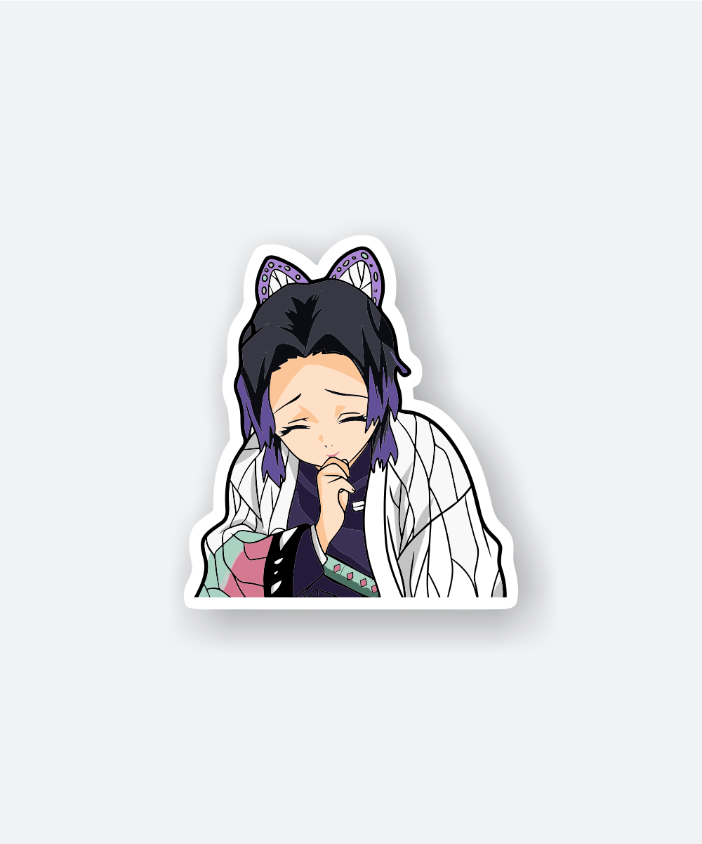 shinobu kocho demon slayer sticker