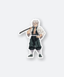 sanemi shinazugawa demon slayer vinyl sticker