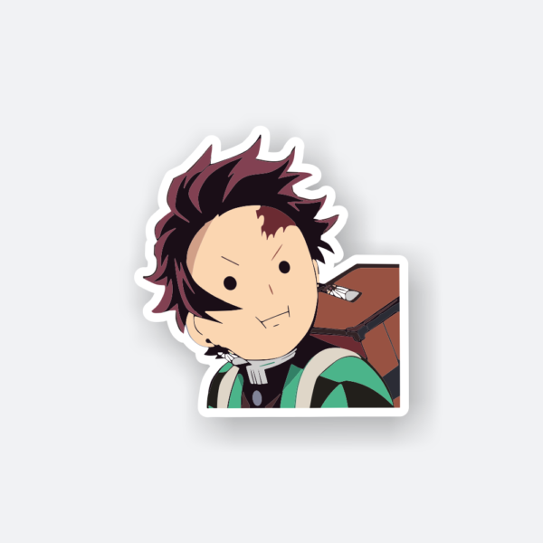 tanjiro kamado demon slayer vinyl sticker