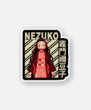 nezuko kimetsu no yaiba sticker