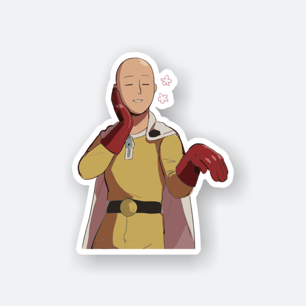 one punch man saitama sticker