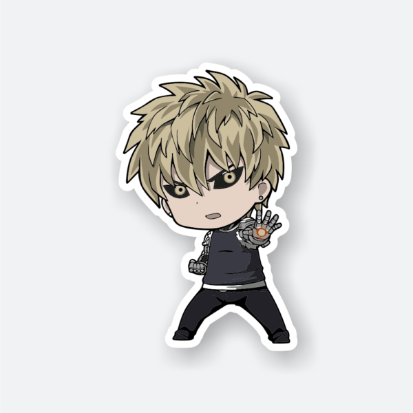 genos chibi sticker