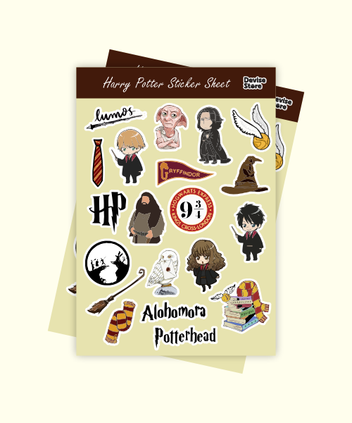 harry potter mini sticker sheet